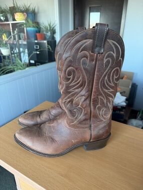 Laredo Leather Cowboy Western Boots